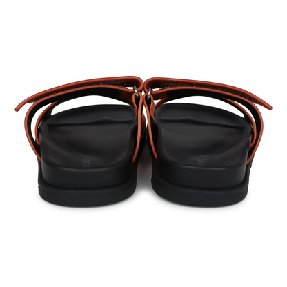 NEW Hermès Chypre Techno Sandals Rose Bois De Santal