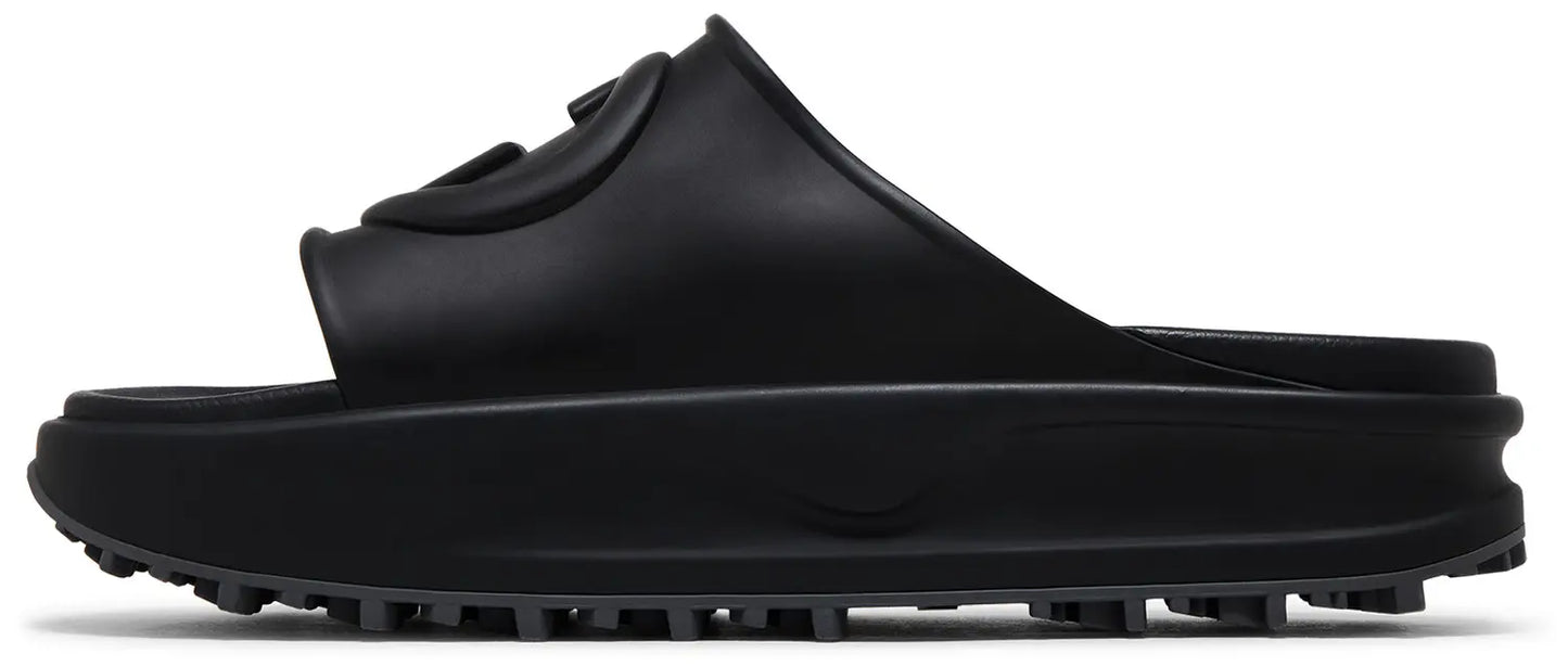 GucciInterlocking G slide sandal 'Black Rubber'