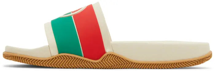Gucci Slide 'Interlocking G - Orange Green'