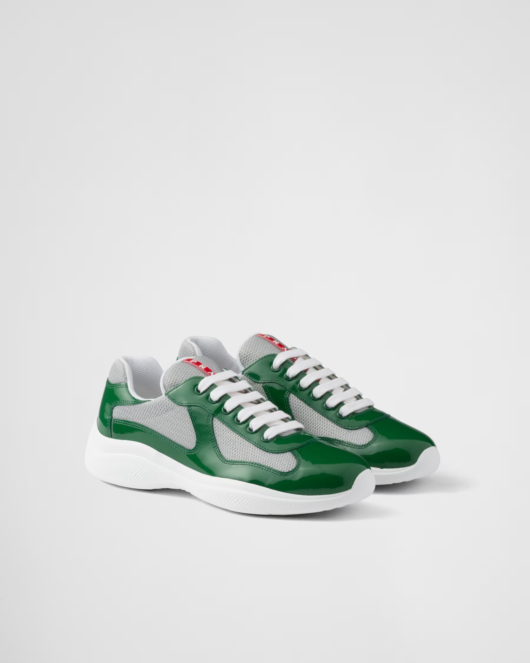 Patent leather and technical fabric Prada America's Cup