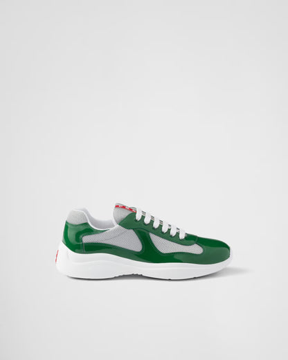 Patent leather and technical fabric Prada America's Cup