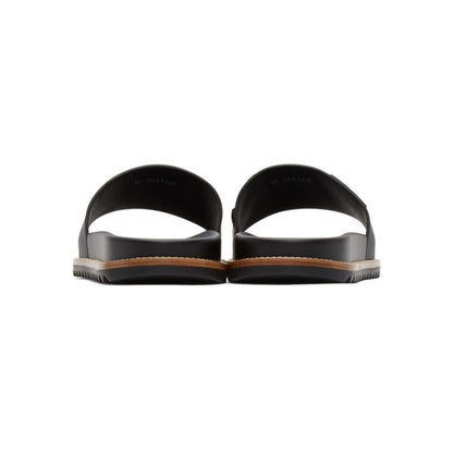 Fendi Black Rubber Fendi Vocabulary Slides