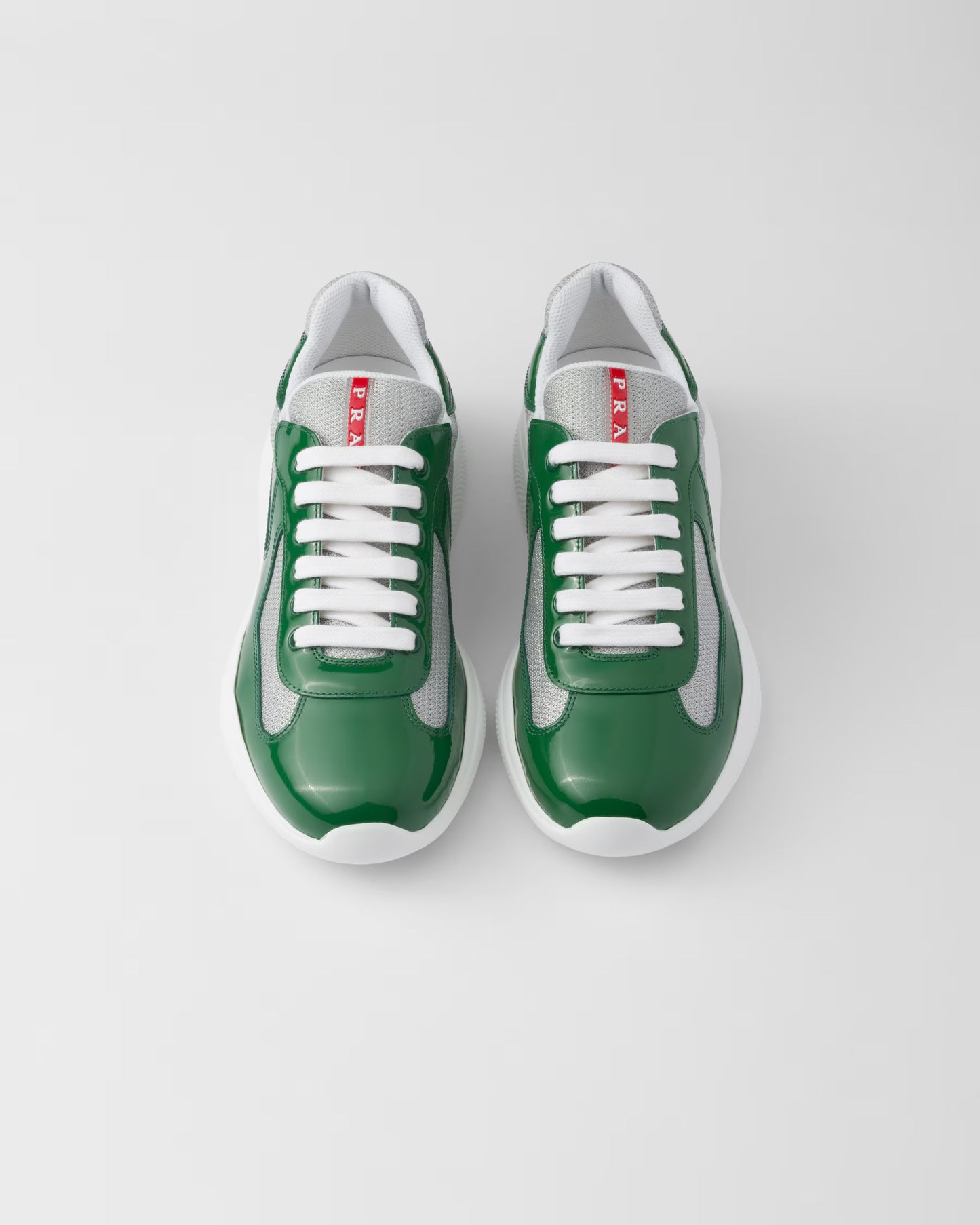 Patent leather and technical fabric Prada America's Cup