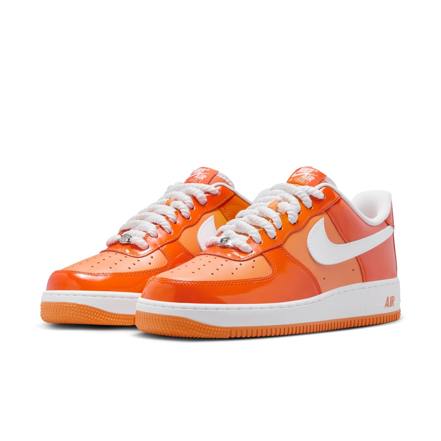 Nike Air Force 1 '07 LV8 'Safety Orange Patent'