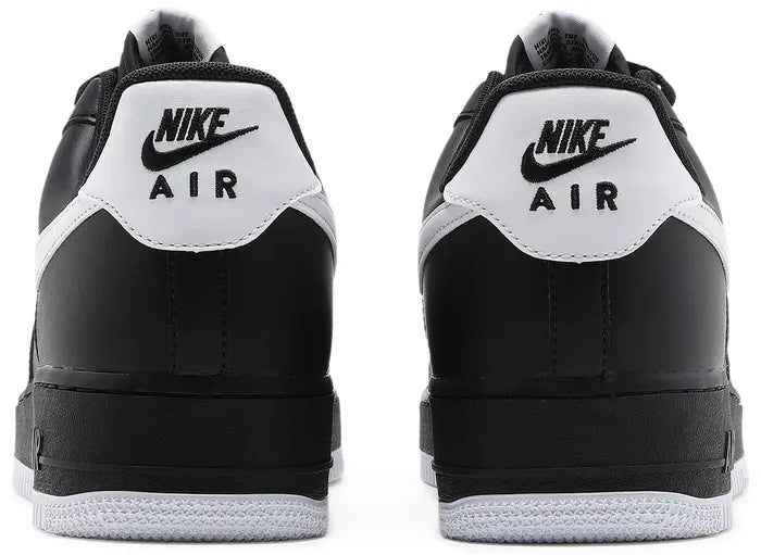 Nike Air Force 1 '07 'Black White Outsole'