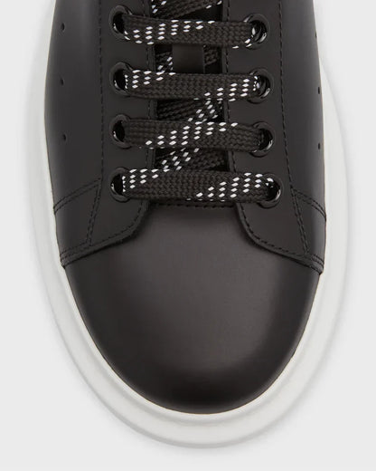 ALEXANDER MCQUEEN Black And White Men's Oversized Sneakers